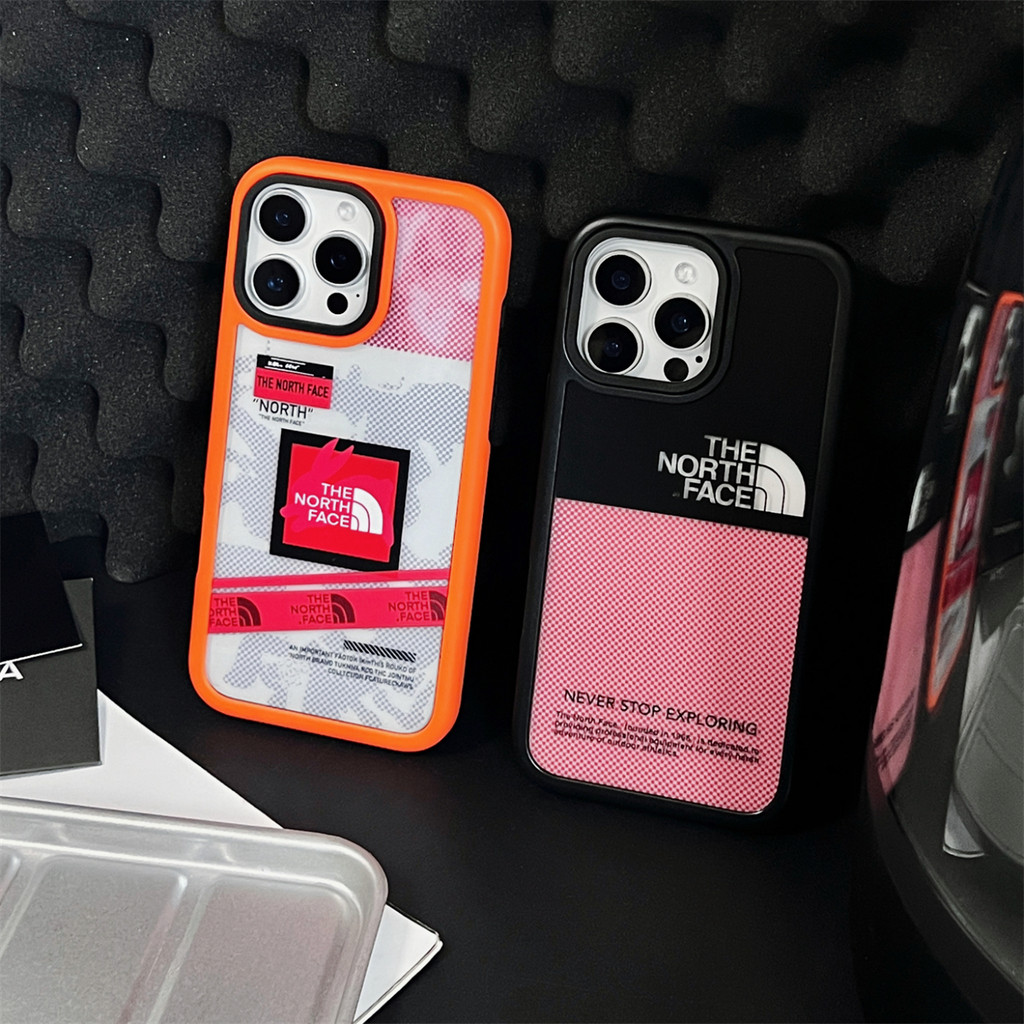 The North Face แฟชั่นหรูหราเคสโทรศัพท์เข้ากันได้สําหรับ iPhone 15 14 13 PRO MAX 16 PLUS กันกระแทกฝาค