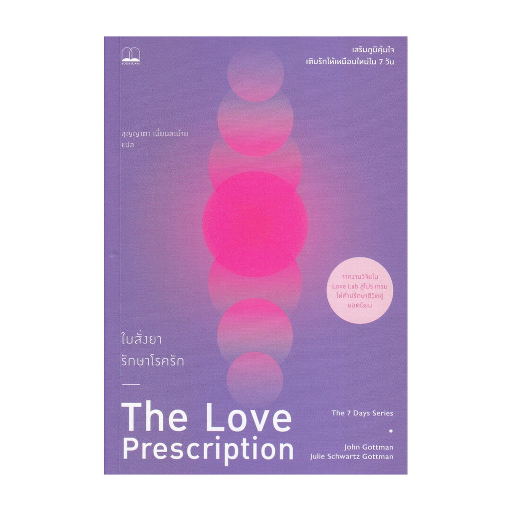 นายอินทร์ หนังสือ ใบสั่งยารักษาโรครัก : เสริมภูมิคุ้มใจ เติมรักให้เหมือนใหม่ใน 7 วัน