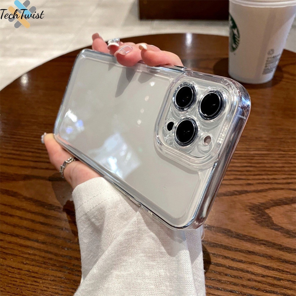 เคสใส รุ่นใหม่ล่าสุด for Samsung A02S A02 A03 A04 A05 A05S A10 A10S A11 M11 A12 A13 A04S A14 A15 A20 A30 M10S A22 A23A24 - รูปที่ 3