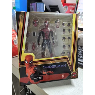 Ct ของเล่น Mafex Spider Man No.194 Action Figure SHF Miles Morales CT ของเล่น Mafex147 Symbiote Spiderman Noir