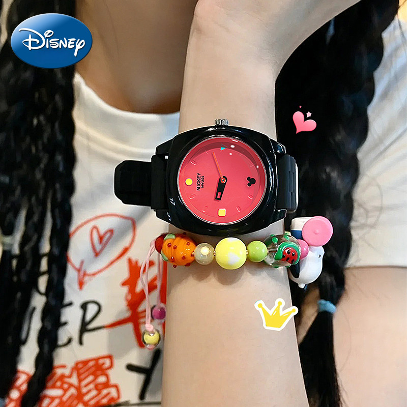 New Arrival Disney Womens Watch 2024 - นาฬิกาข้อมือนักเรียนมูลค่าสูงพร้อมสไตล์ คุณภาพ และ Dopamine