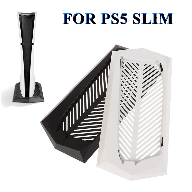 ขาตั้งแนวตั้งสําหรับ Playstation 5 Slim คอนโซล Cooling Bracket ผู้ถือลื่น Soporte ฐานสําหรับ PS5 Slim อุปกรณ์เสริม Disc Digital