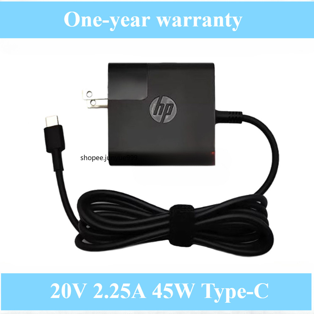 ของแท้ HP 45W 20V 2.25A USB-C Type-C อะแดปเตอร์ AC TPN-LA06 Power Charger สําหรับ Elite X2 1012 G1 X360