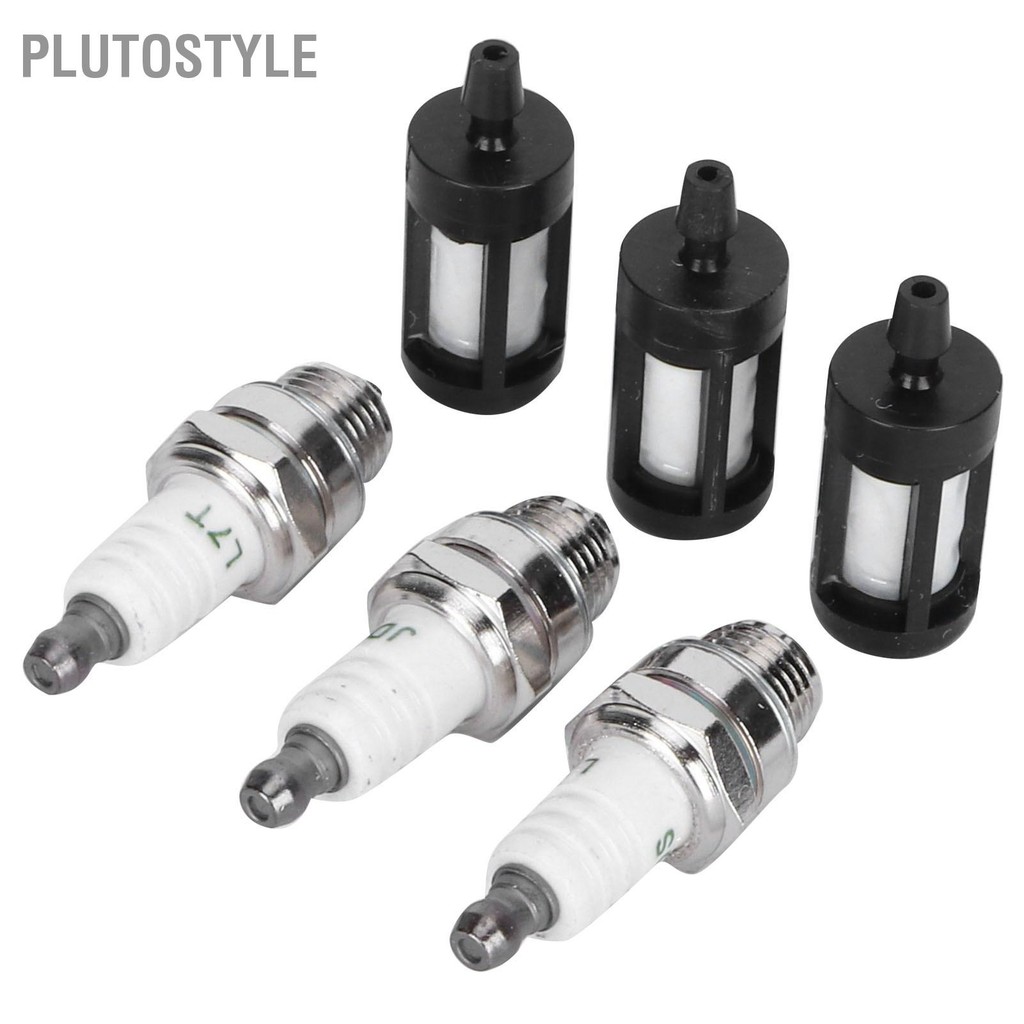 PLUTOSTYLE กรองอากาศกรองน้ำมันเชื้อเพลิง Sparking Plug ชุด Fit สำหรับ Stihl MS180 MS170 018 017 MS 1