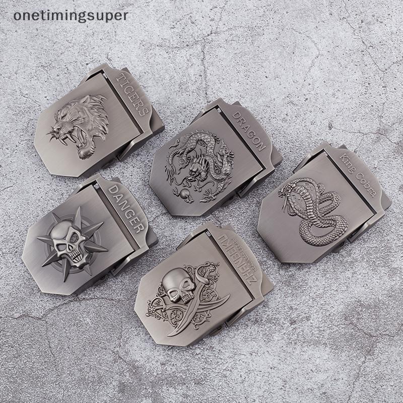 Onetimingsuper หัวเข็มขัดยุทธวิธีสําหรับผู้ชาย การประยุกต์ใช้วัสดุโลหะผสมของตัวผ้าใบ OTP - รูปที่ 4