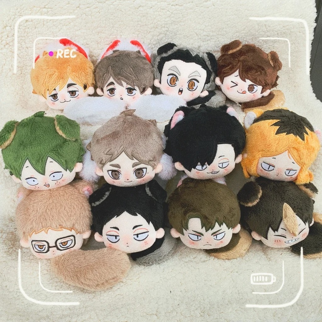 Haikyuu!! 10เซนติเมตรอะนิเมะบทบาท Oikawa tooru Kawaii มินิปลาดาวร่างกายตุ๊กตาตุ๊กตาจี้คอสเพลย์พวงกุญแจยัดไส้ของเล่น plushie ของขวัญวันเกิด