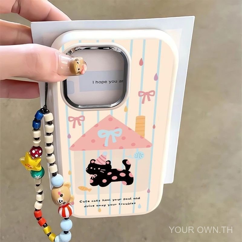 เคสโทรศัพท์มือถือ Apple 12/11/13Pro เคสป้องกัน iPhone14/15 ลายจุดกันกระแทก ฝาหลังแบบด้าน นุ่ม พร้อมกรอบโลหะป้องกันการชนเต็มขอบ ใช้ได้ทั้งชายและหญิง - รูปที่ 6