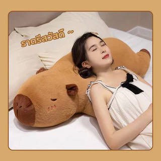 🔥พร้อมส่ง🔥 Capybara 50/70/90ซม.ตุ๊กตาคาปิบาร่า โยนหมอน นุ่มและน่ารัก เหมาะกับของขวัญวันเกิด