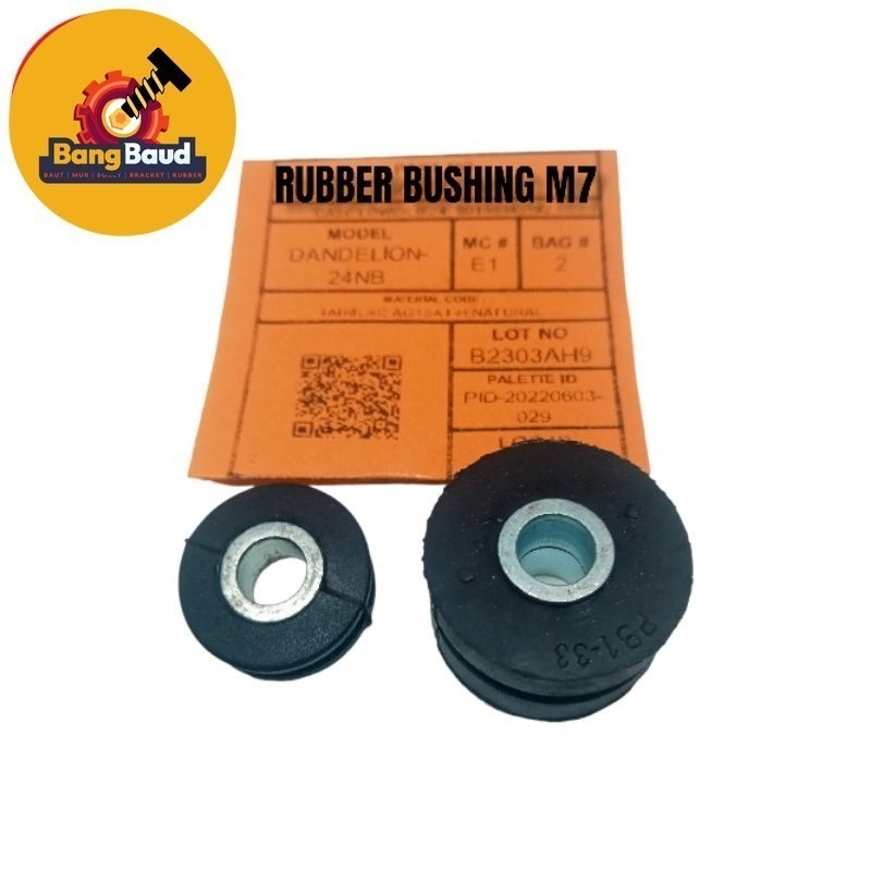ยาง BUSHING M7 ยาง BOS BOSH M7 BOLT 11 THICK THIN ยางแหวน BOLT 11 VESPA
