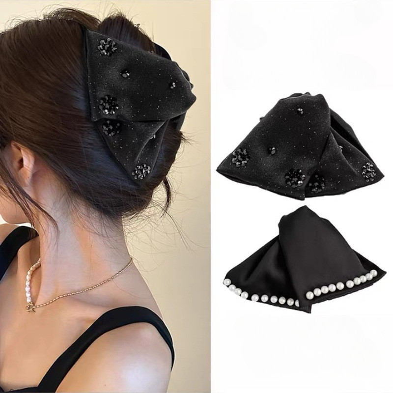 Audrey Hepburn Clip Rhinestone Shark Clip
