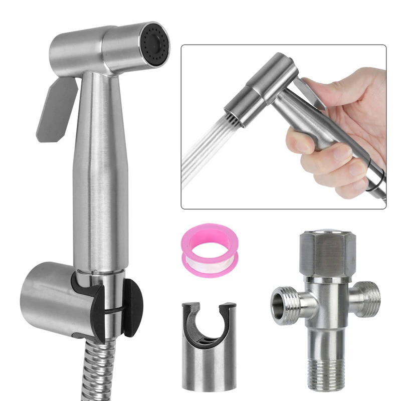For Bathroom hand sprayer Bidet sprayer set For toilet self cleaning shower head Hand Bidet faucet H