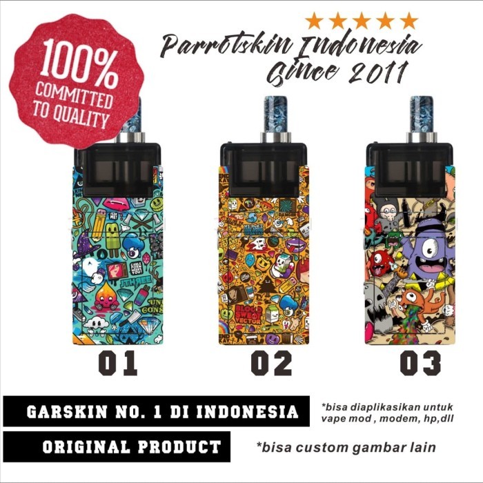 สติ๊กเกอร์ Garskin Skin Smoant Pasito dodle Edition วาร์ป CAN BE CUSTOM โดย ร้าน Urbanite