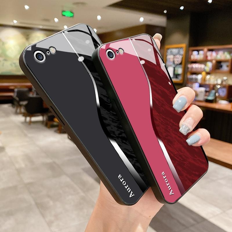 เหมาะสำหรับ Iphone 6 6S 6Plus Plus 7 8 Plus SE 2020 2022 X XS XR Max กรณีโทรศัพท์ที่ดูดีเคส Artistic Creative Splicing