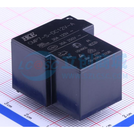 Cmp7-s-dc12v-a Power Relay Plug-In, 27.4x31.8mm