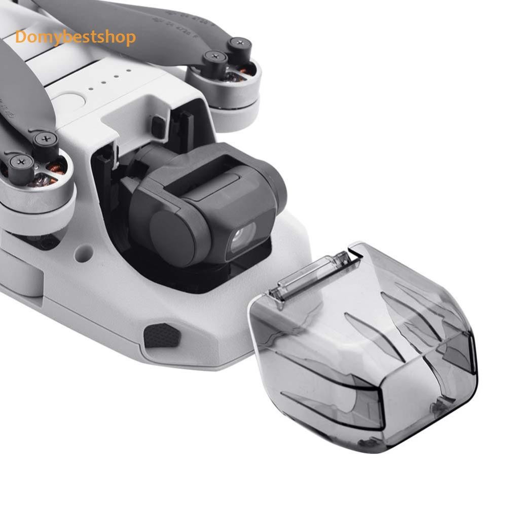 Pc โปร่งใส Drone เลนส์ป้องกันหมวกสําหรับ DJI Mavic Mini 2 กล้องกิมบอลฝาครอบกันฝุ่นแบบพกพา Anti-Scratch Guard Prop Fixer [Domybestshop.th]