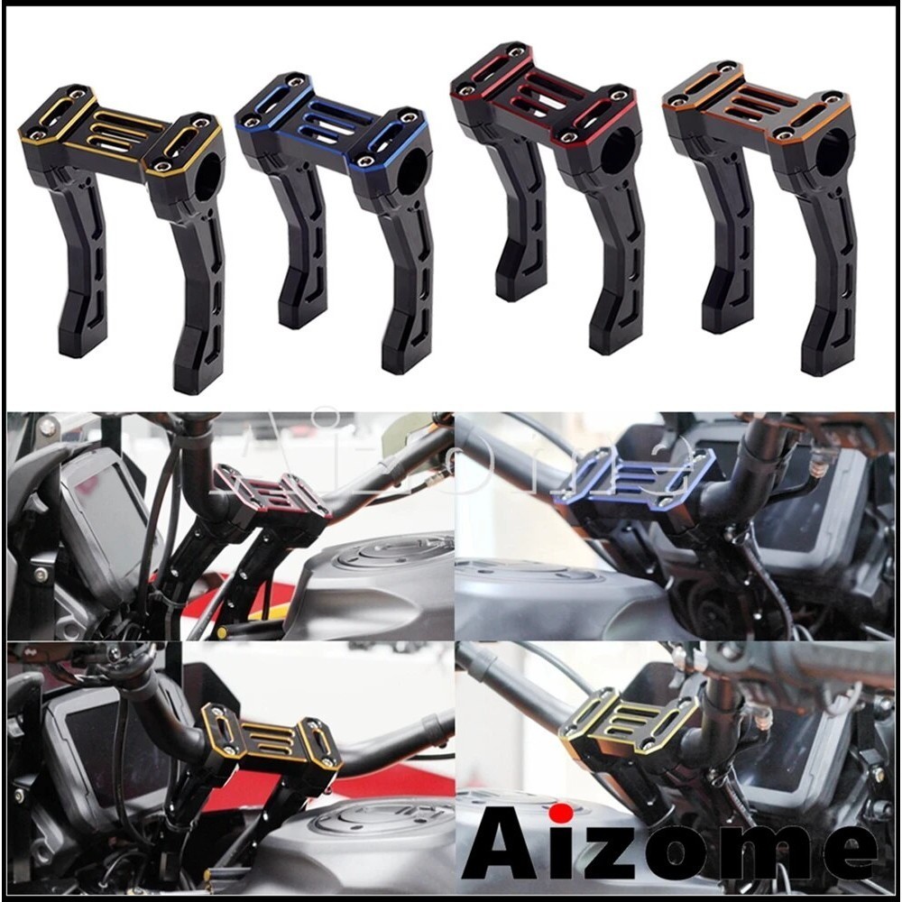 AI 6Colors Motorcycle Risers 6.3'' Tall Rise Handlebar Clamp For Harley Pan America 1250 RA1250 RA12