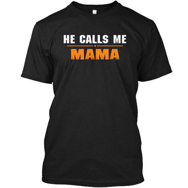 เสื้อยืด He Calls Me Mama Proud Army Mom