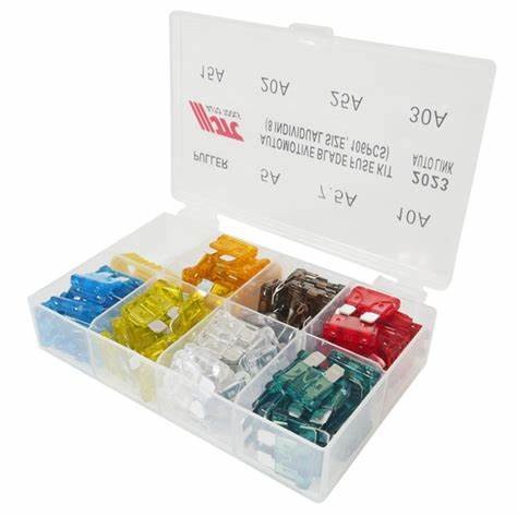 JTC Auto Tools 106 ชิ้น AUTOMOTIVE BLADE FUSE KIT JTC-2023 100% ใหม่ &
