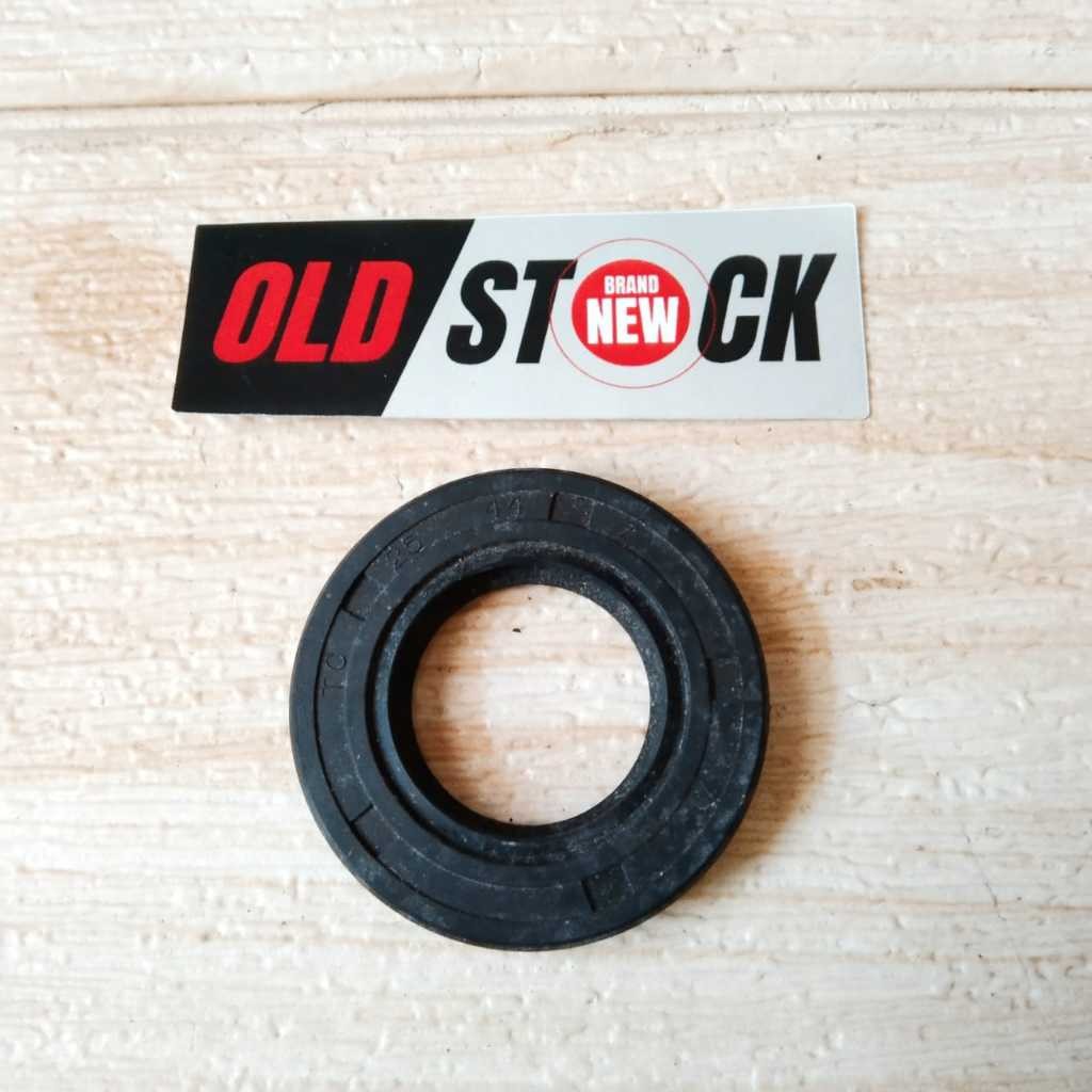 SUZUKI A100 RC TORNADO(L) SATRIA(L) ซีลแม่เหล็ก CRANK (25X44X7) ใหม่สต๊อกเก่า