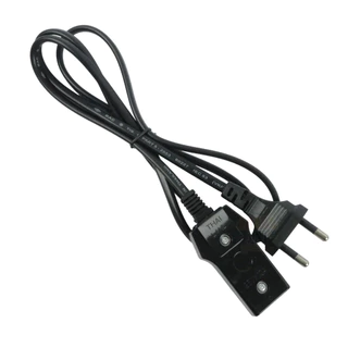 สายไฟ AC Power Cable 250V/10A แบบ 2/3-Pin มอก. แท้ 100% ปลั๊กไฟ สำหรับลำโพง/วิทยุ/คอม/หม้อหุงข้าว
