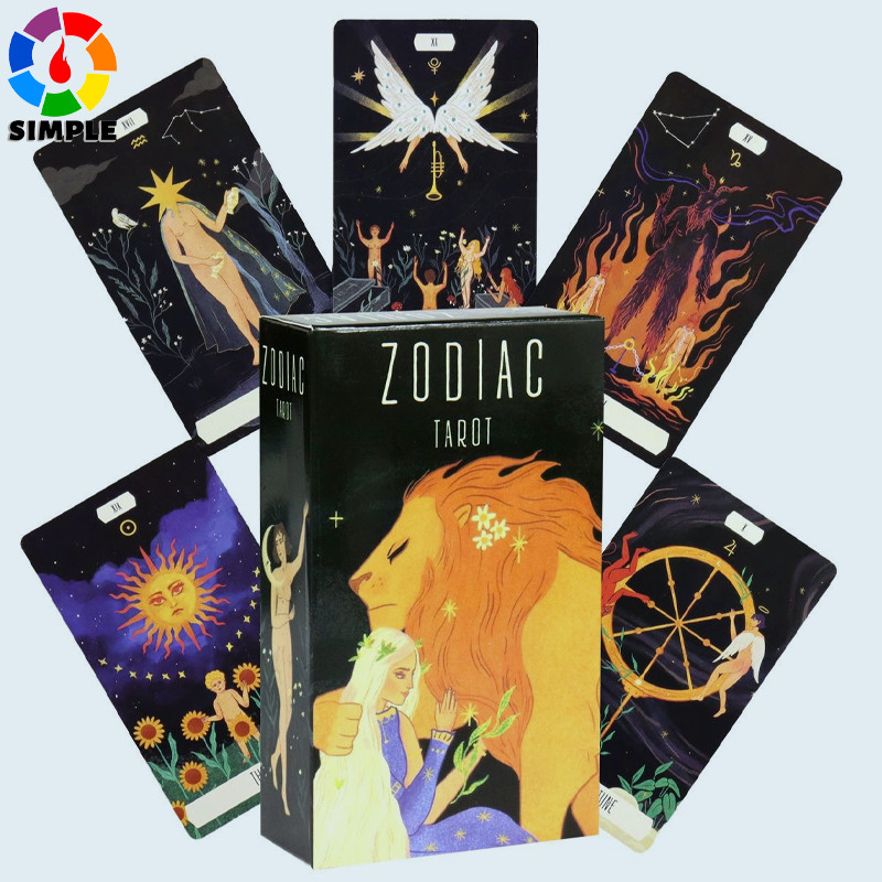 Zodiac Tarot Oracle Card Leisure Entertainment