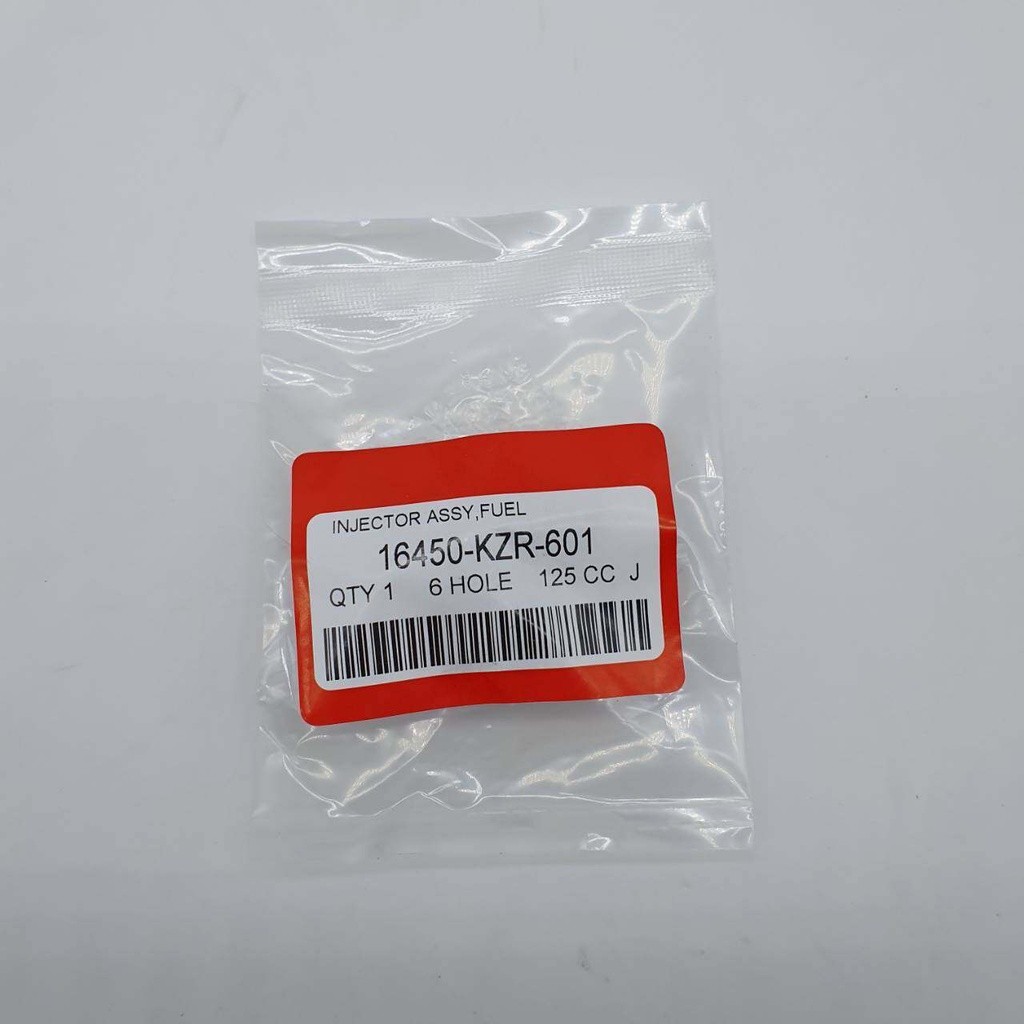 6รูJ หัวฉีดแต่ง หัวฉีด 125CC เวฟ110i 2014-2022 , ดรีมซุปเปอร์คัพ , เวฟ125ปลาวาฬ , MSX สำหรับน้ำมันE85,91QTT100