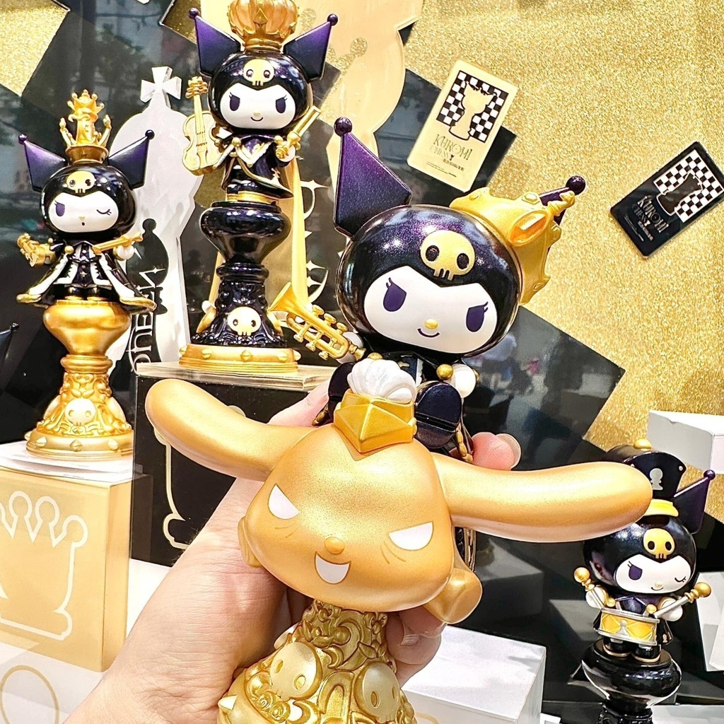 ของแท้ TOPTOY Sanrio Kuromi Chess Series Mystery Box Kuromi รูปตกแต่งของขวัญ