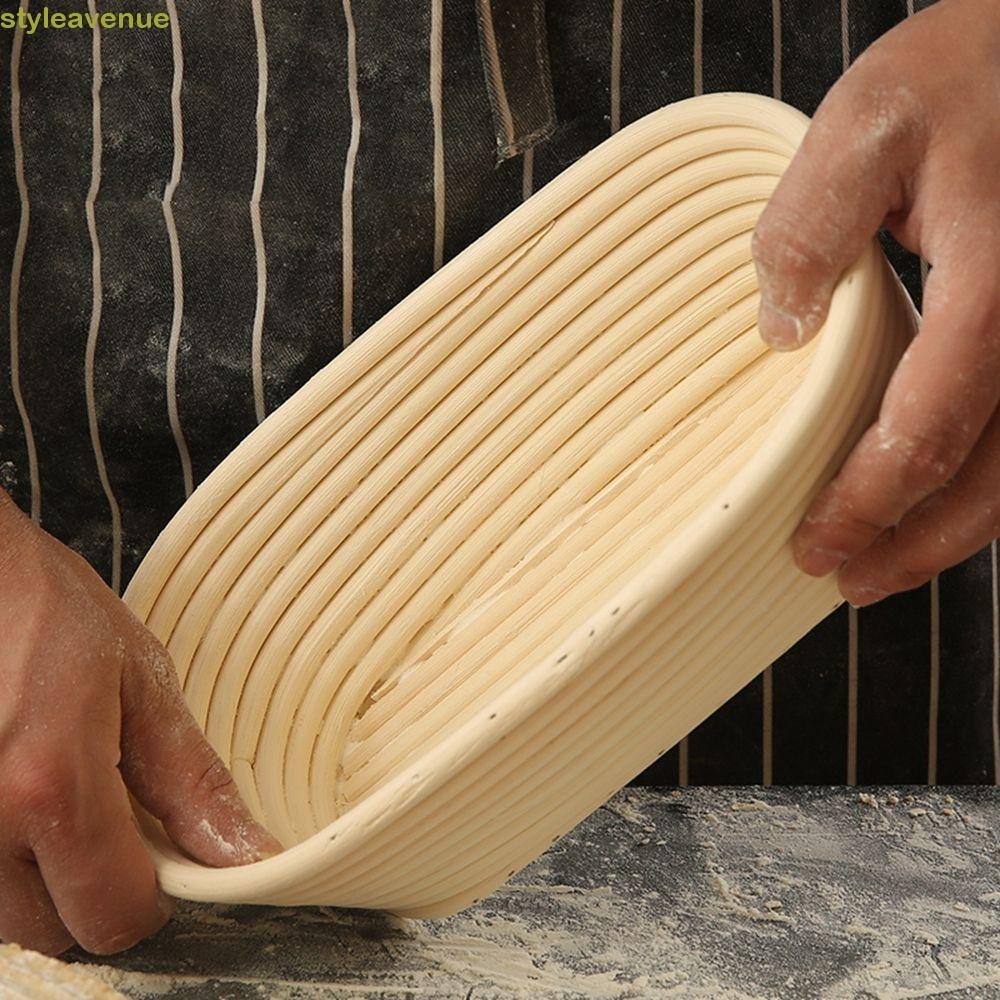 Styleavenue ตะกร้าหวายหวายอุปกรณ์เบเกอรี่หมักขนมปัง 7 ขนาด Mass Proofing Banneton Brotform