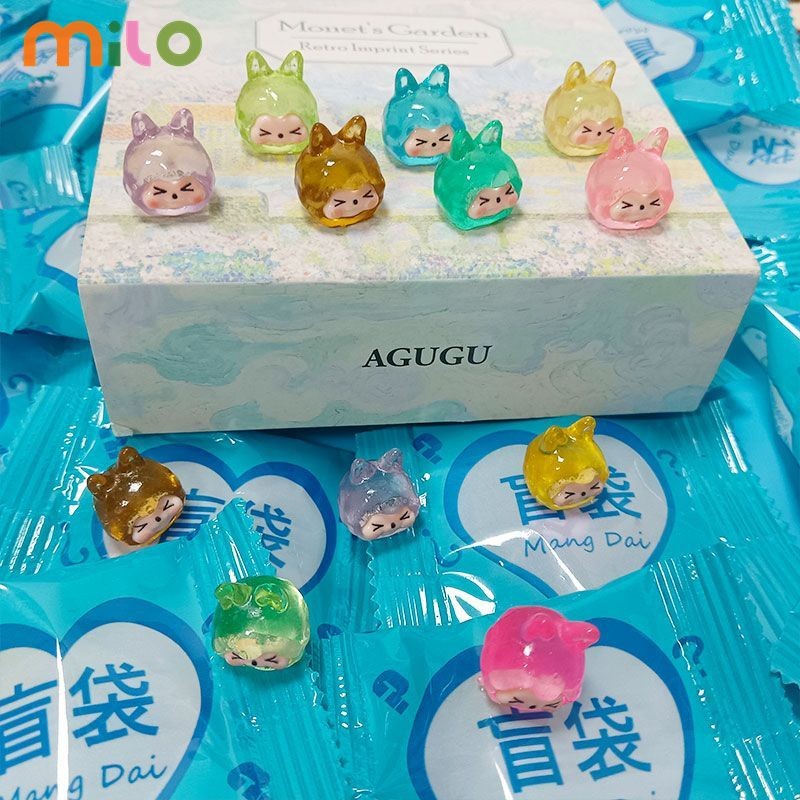 Milo ของเล่นเรืองแสงในที่มืด กล่องสุ่มอุปกรณ์เสริม Kiki DIY อุปกรณ์เสริมกาวครีม