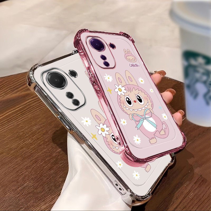 เคส Redmi 13C 14C 4G 14R 5G POCO C65 เคสโทรศัพท์ซิลิโคนป้องกันสี่มุม HDTZ