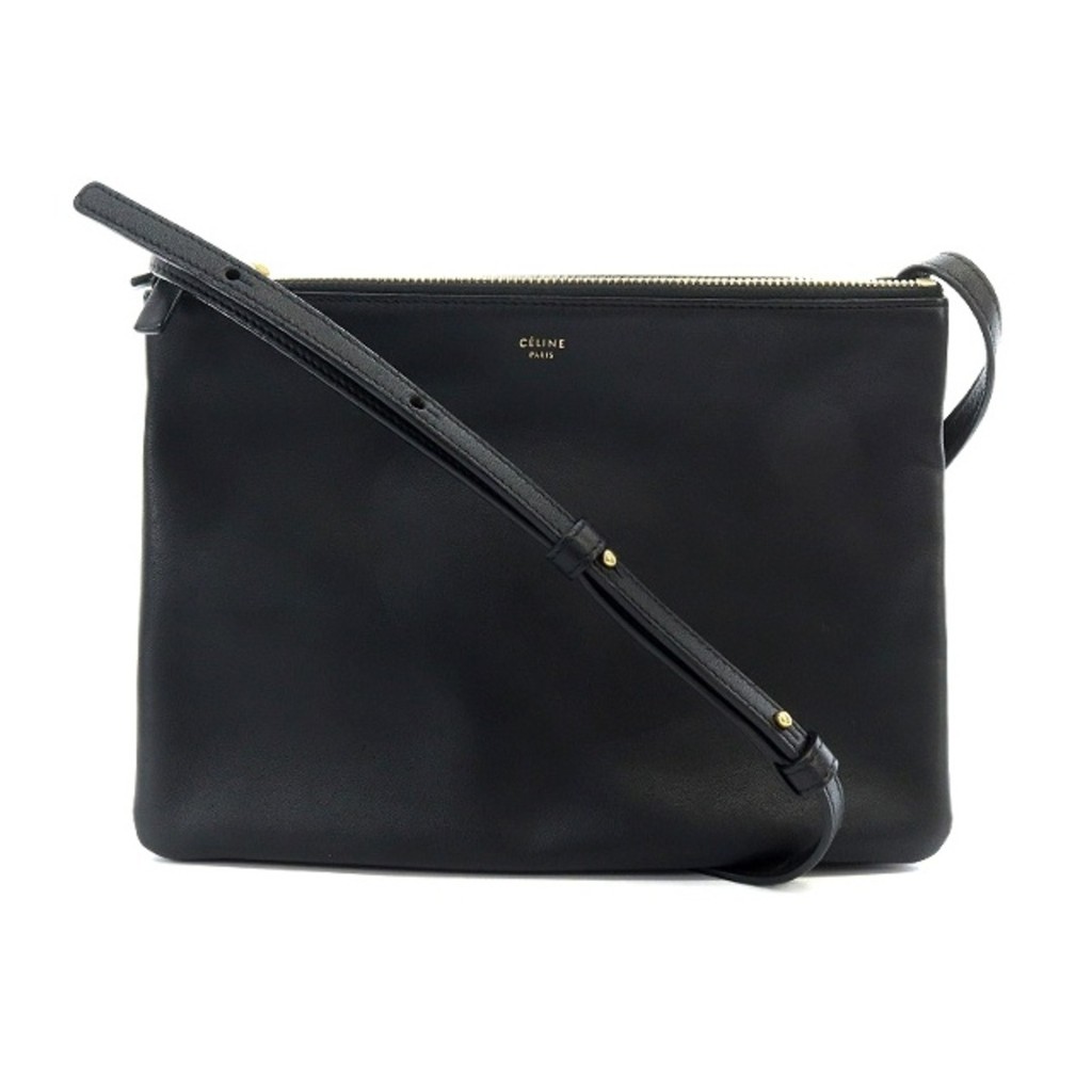 กระเป๋าสะพาย Celine trio pochette ส่งตรงจากญี่ปุ่น มือสอง
