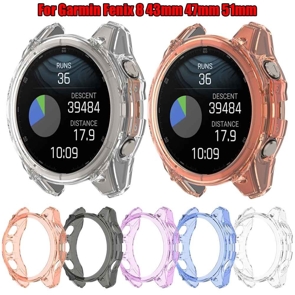 เคส ใส สำหรับ Garmin Fenix 8 51 / 47 mm. / 43 mm. TPU protector case