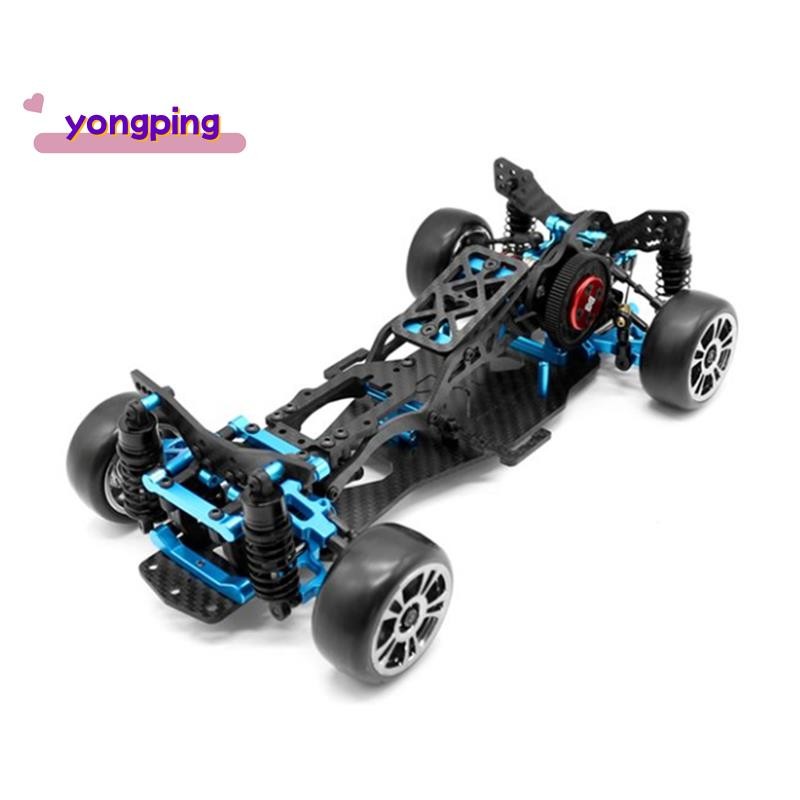 DIY RC รถด้านหลังไดรฟ์ Drift Racing กรอบสําหรับ 1/10 Mini-ขนาด RC รถกรอบ Drift รถชุดรุ่น RC กรอบ Dri