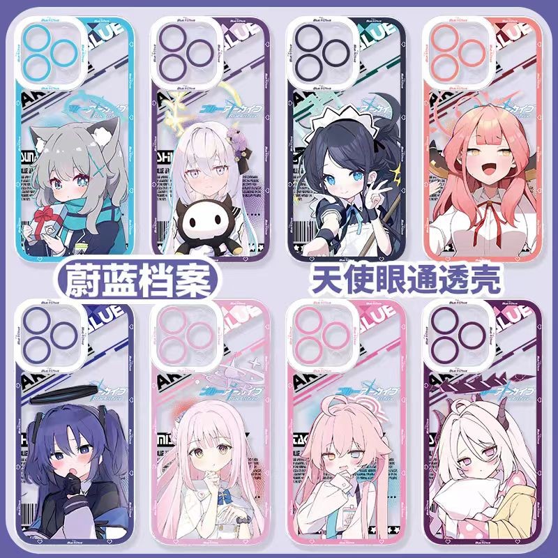 การ์ตูน Blue Archive สําหรับ Xiaomi Redmi 9T 9A 9 9C A5 7 8 10A A3 หมายเหตุ 9S 9 8 Pro Note9 Note8 N