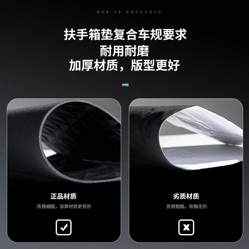 2025 MG S5 กล่องที่เท้าแขนภายในรถ Anti-Slip Mat Trim อุปกรณ์เสริม - รูปที่ 4