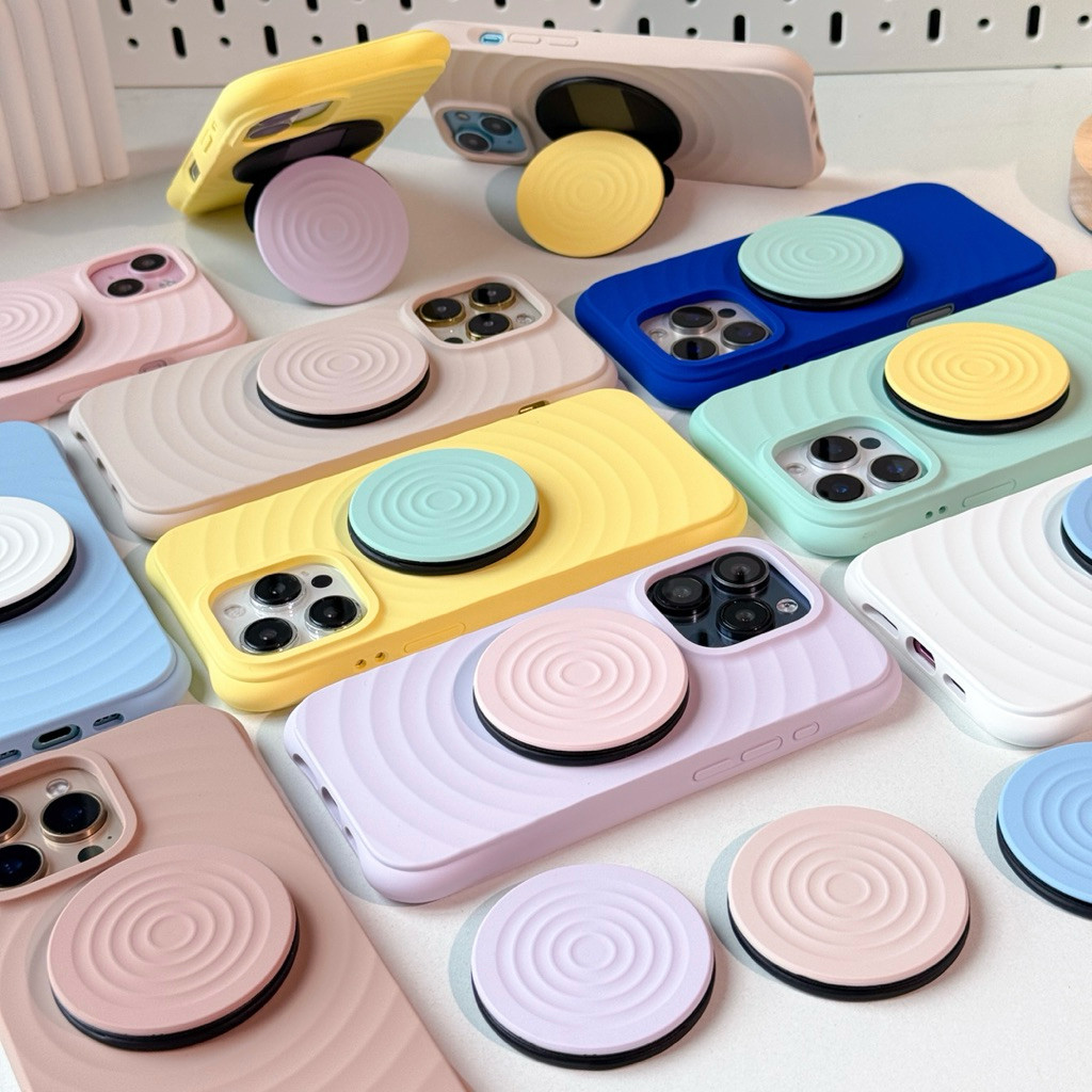 พร้อมส่ง🍦 F1S205 Bubble Griptok ขาตั้งกลมมือถือแม่เหล็ก [แค่ Griptok] หมุนตั้งมือถือได้ทั้งแนวตั้ง-แนวนอน บาง ไม่เกะกะ