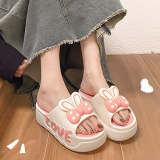 Icy.Sport รองเท้าแตะผู้หญิงใหม่เพิ่มความสูงพื้นหนาสำหรับกลาง…