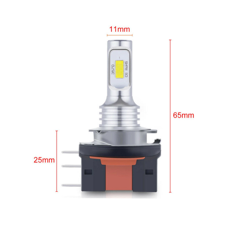H15 รถความสว่างสูงไฟ LED ขับรถไฟตัดหมอก H15 3570 80W ไฟตัดหมอก 3570 CSP 80W ไฟหน้า