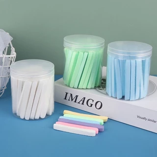 in stockBITEZZY 50 ชิ้น/เซ็ตฟองน้ําบํารุงผิวหน้า, Smooth Skin Compressed Face Wash Sponge, คุณภาพสูงกระป๋อง Disposable Face Cleanser Cotton Pad สําหรับทุกสภาพผิว