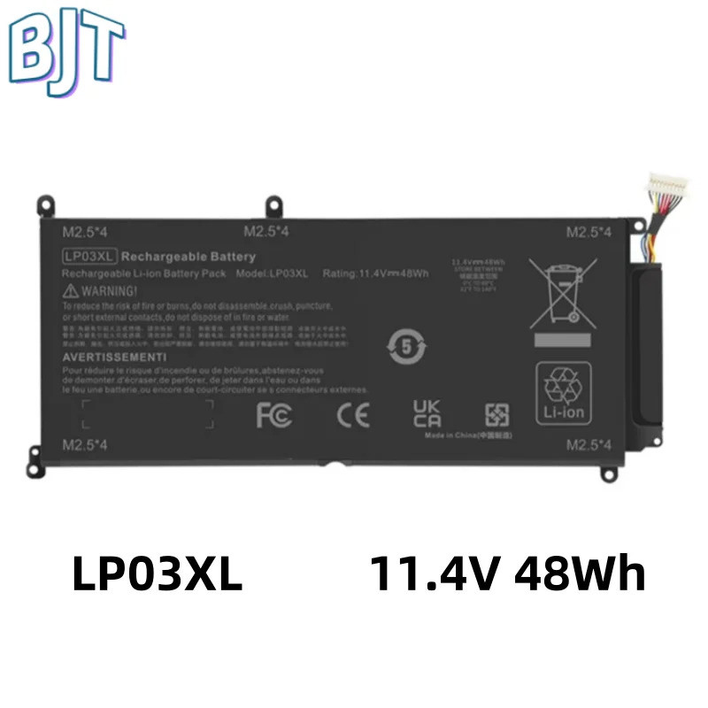 ไม่ใช่ture link pre link ใหม่ LP03XL แบตเตอรี่แล็ปท็อปสําหรับ HP Envy 15 15-ae020TX TPN-C124 TPN-C12