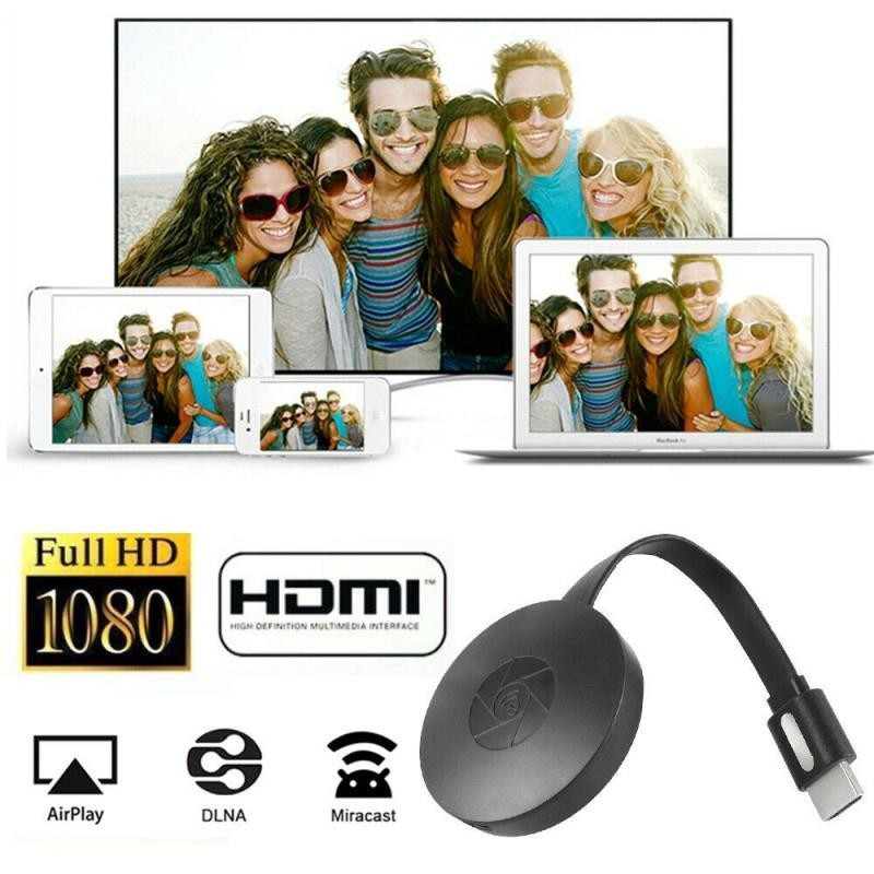 (COD) G2 4K Wireless HDMI DONGLE Google Chrome Cast AnyCast WeCast / HDMI Wifi Dongle / Receiver / H