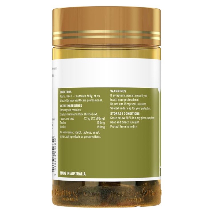 Healthy Care Liver Detox 100 Capsules ล้างพิษตับ ดีท็อกซ์สารพิษ ส่งเสริมการทำงานของตับ ราคา ถูกที่สุด โปรบีเคเค แกลเลอรีภาพที่ 3