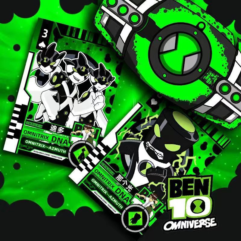 【พร้อมส่ง】ben 10 figure ben 10 omnitrix นาฬิกาเบ็นเท็น อะนิเมะของเล่นอินเทรนด์