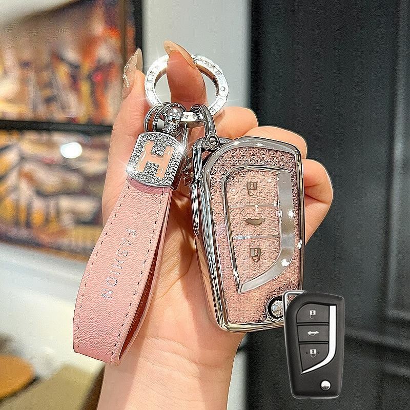 Tpu Car Key Case Pcover สําหรับ Toyota Revo Altis Innova Hilux Auris Corolla อุปกรณ์ตกแต่งรถยนต์