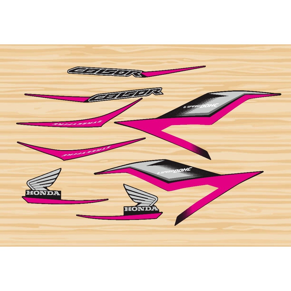 แถบสติ๊กเกอร์ cb150r 2019 cb 150r สีดํา