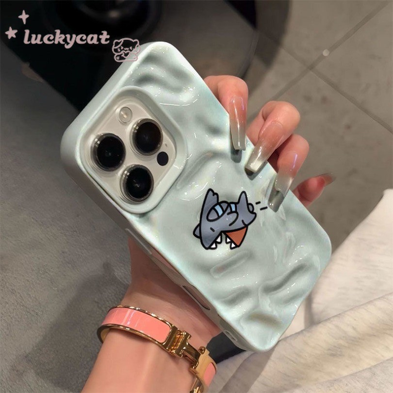 เข้ากันได้กับ iPhone 16 15 14 13 12 11 Pro Max X XS XR XS Max 7 8 Plus เคสโทรศัพท์ Ins น่ารัก Fierce