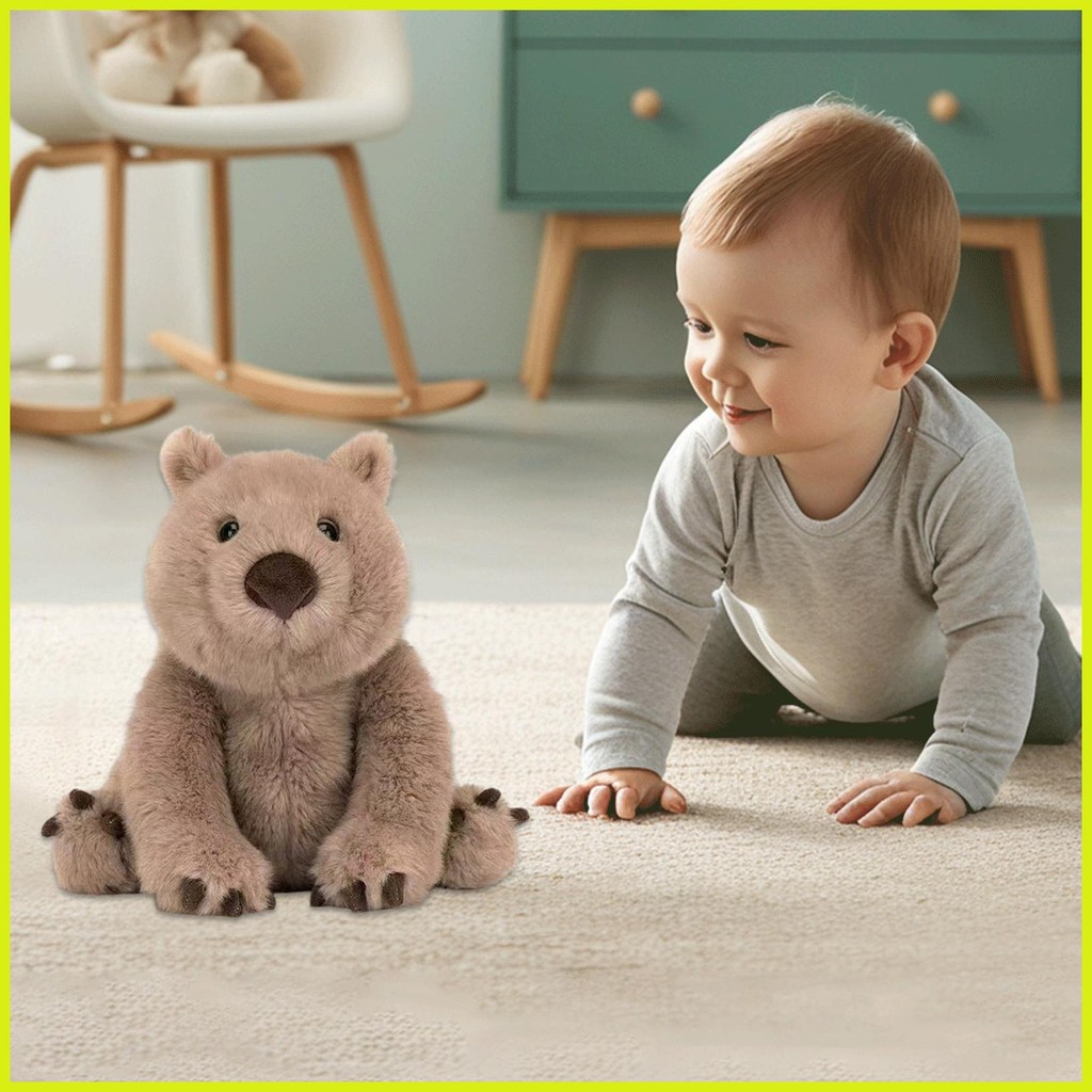 สําหรับ jellycat ตุ๊กตาสัตว์จําลอง Soft Wombat Plush น่ารัก Huggable ของเล่นสําหรับรถห้องนอน Travel 