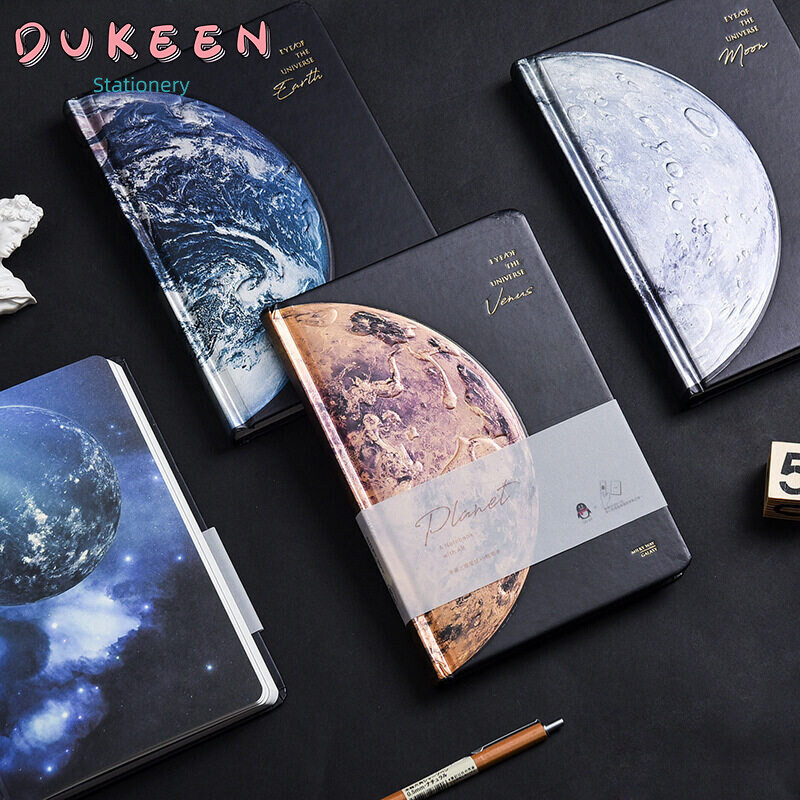 DUKEEN 2025 VR Universe Book Starry Sky Notebook VR Planner สําหรับ Venus Jupiter Earth Moon หนังสือ