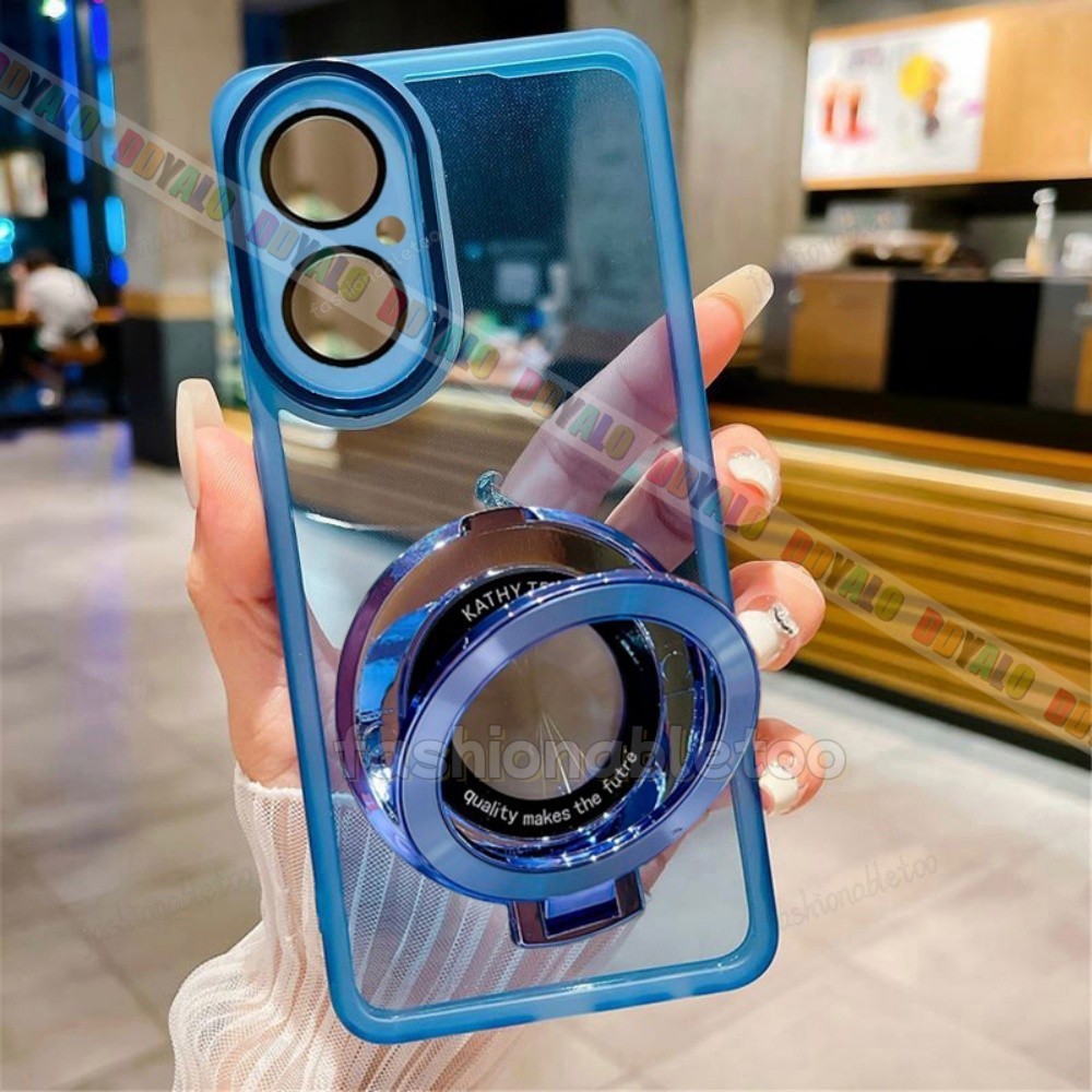 สําหรับ Nova Y73 2025 สําหรับ Huawei Nova Y73 Y 73 NovaY73 HuaweiNovaY73 ผู้ถือแหวนวงเล็บเคสโทรศัพท์