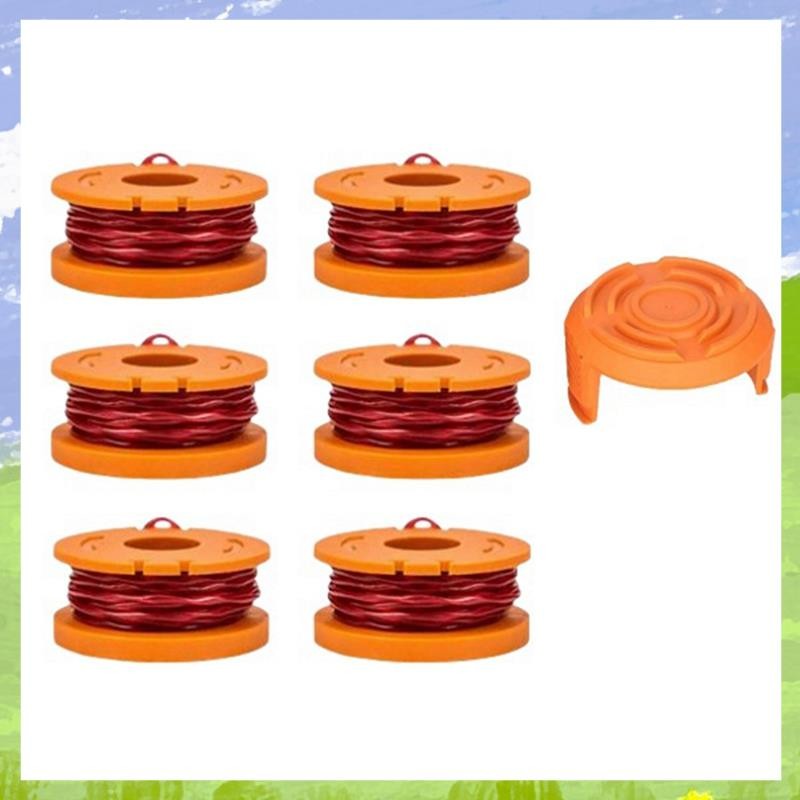 Trimmer Spools Cover Set ชุดสําหรับเครื่องตัดหญ้า WA0010 Spool WA6531 Line Cover ชิ้นส่วนเครื่องมือ